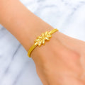 Trendy Floral Rope Bracelet