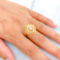 Sparkling CZ Statement Ring