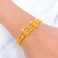 Chic Dressy 22k Gold Bracelet