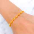 Slender Vintage 22k Gold Bracelet