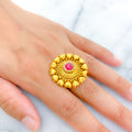 Dazzling Multi-Heart Antique Ring