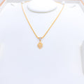 Lightweight Marquise Shaped Pendant