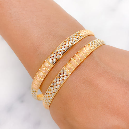 Special Two-Tone Bangles