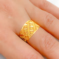Classic Ornate 22k Gold Ring