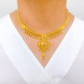 Stylish Sophisticated 22k Gold Medium Set