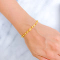 Sparkling Cone Accented Bracelet