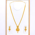 Intricate Tear Drop 22k Gold Long Set