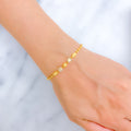 Two Tone Star Accented Bracelet