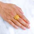 Classic Round Gold Ring