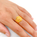 Opulent Yellow Gold Ring