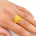 Ornate Yellow Gold Ring