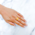 Fine Petite Yellow Gold Ring