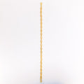Sleek Oval 22k Gold Bracelet