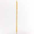 Trendy Marquise 22k Gold Design Bracelet