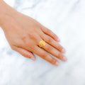 Adorable Yellow Gold Ring