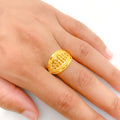 Modest + Shiny Yellow Gold Ring