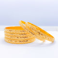 Custom 22k Gold Bangles - Nurein Kassam