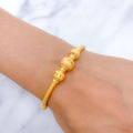 Modern Yellow Gold 22k Gold Bangle Bracelet