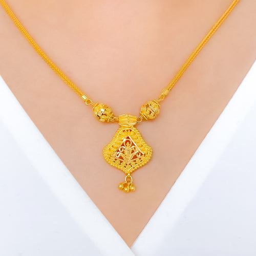 Elegant Vintage Inspired 22k Gold Set