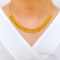 Classic Intricate Choker 22k Gold Set