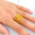 22k-gold-bright-multi-color-leaf-spiral-ring