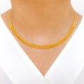 Glistening Bead Choker Set