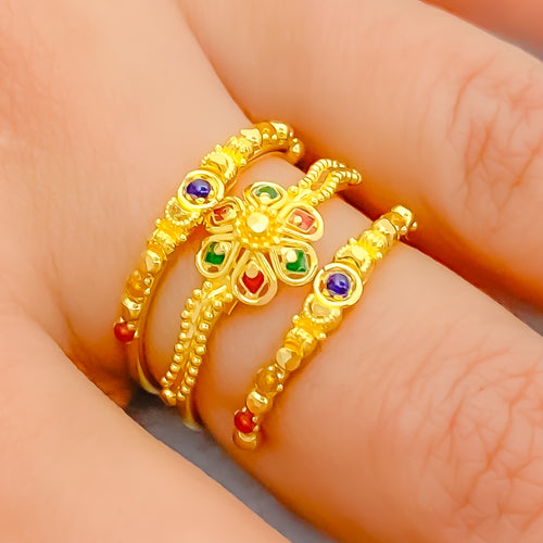 22k-gold-up-scale-blooming-floral-spiral-ring
