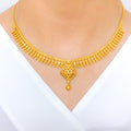 Traditional Ornate Choker 22k Gold Set