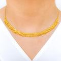 Smart Sleek Choker 22k Gold Set