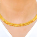 Smart Sleek Choker 22k Gold Set