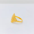 Shimmering Yellow Gold Ring