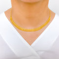 Lightweight Contemporary 22k Gold Choker