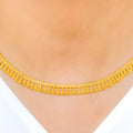 Lightweight Contemporary 22k Gold Choker