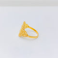 Festive Yellow Gold Ring