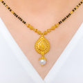 Classic Tear Drop 22k Gold Mangalsutra