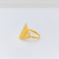 Glossy Yellow Gold Ring