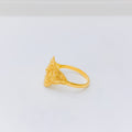 Jazzy Yellow Gold Ring
