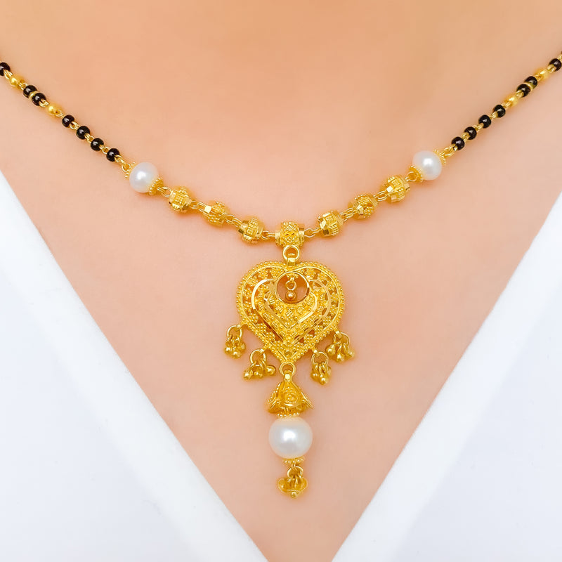 Exclusive Ritzy Chandelier 22k Gold Mangalsutra