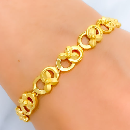22k-gold-floral-infinity-bracelet