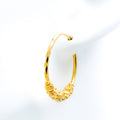 Gorgeous Beaded Hoop Earrings