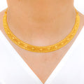 Chic Slender 22k Gold Choker Set