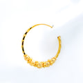 Gorgeous Beaded Hoop Earrings