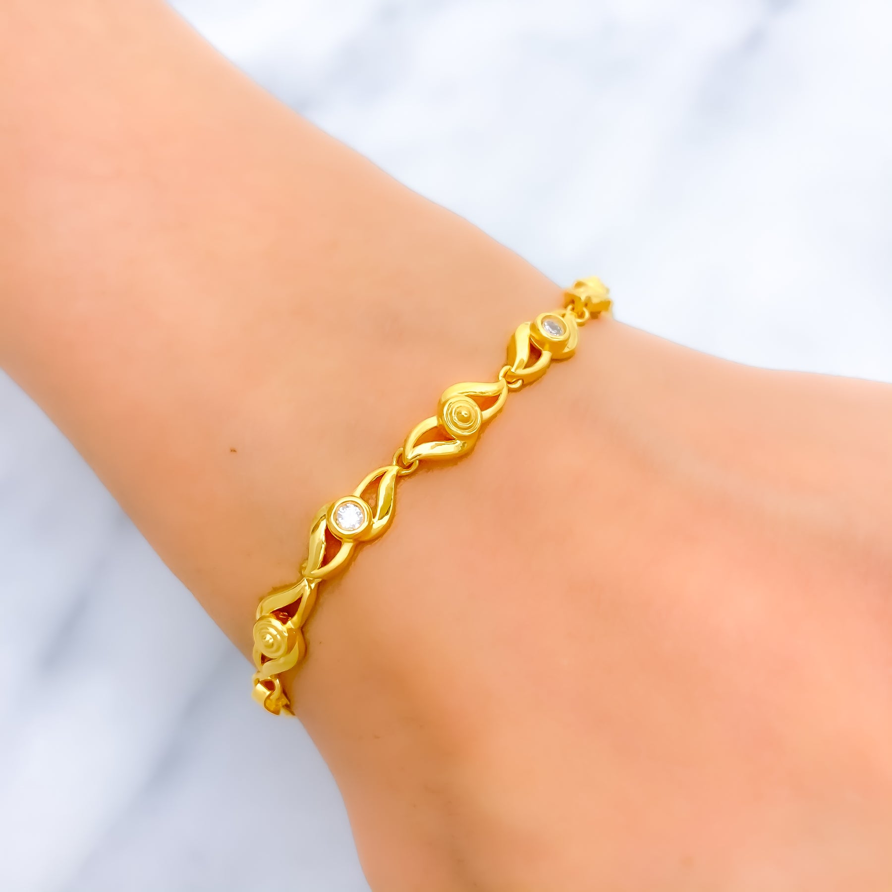 22 karat gold bracelet latest design | party wear new gold bracelet  designs| @MishiFashionista - YouTube