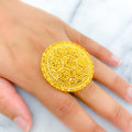 22k-gold-radiant-reflective-honeycomb-statement-ring