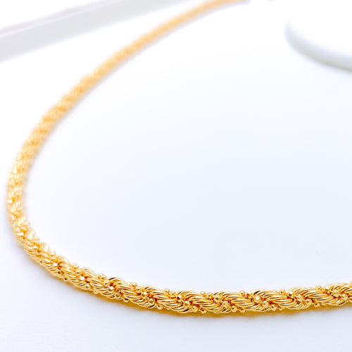 B8835 Natural Brass, Round Chain, Solid Brass-LL (36 length) 