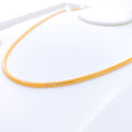 Extra Thick Round Fox 22k Gold Chain