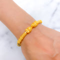 Traditional 22k Gold Pipe Bangle