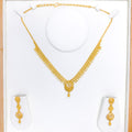 Refined V-Shape Chand 22k Gold Set