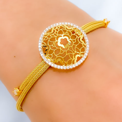 Dressy CZ Dome Bracelet