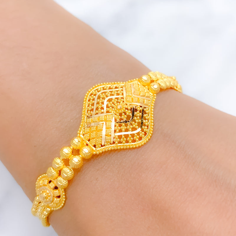 Classy + Elegant Yellow Gold Bracelet